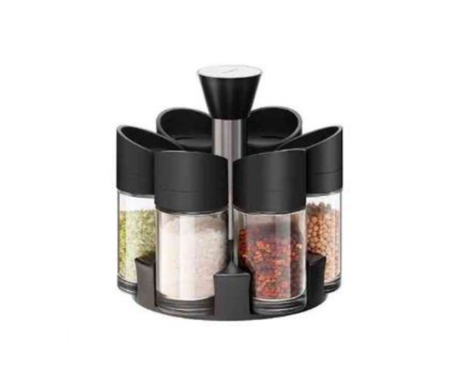 SPICE RACK 6 PIECE SET