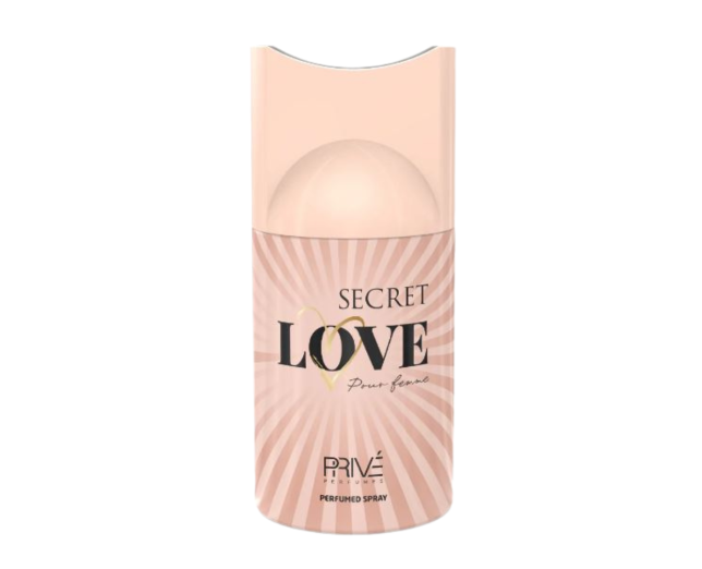 PRIVE BODY SPRAY - SECRETLOVE 250ML