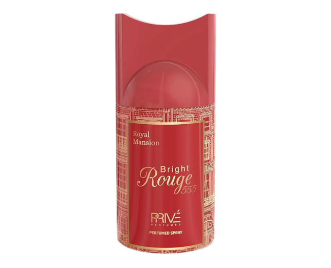 PRIVE BODYSPRAY - BRIGHT ROUGE 250ML