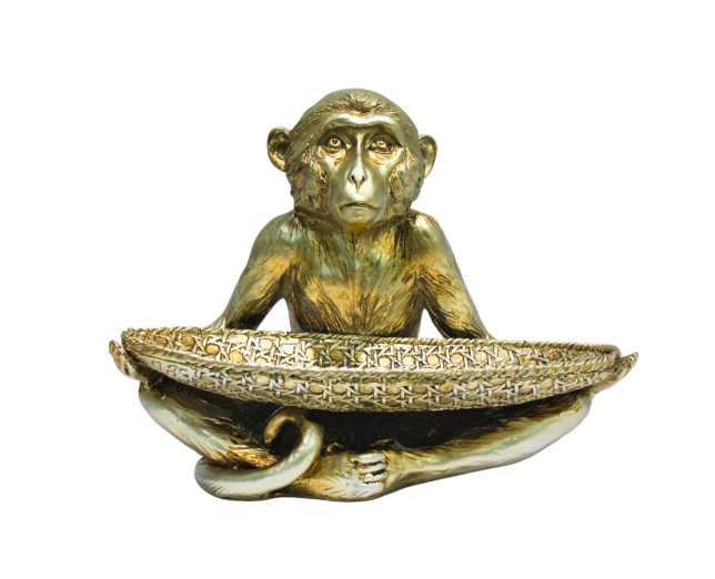 MONKEY TRAY ORNAMENT