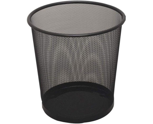 STEEL WASTE BIN