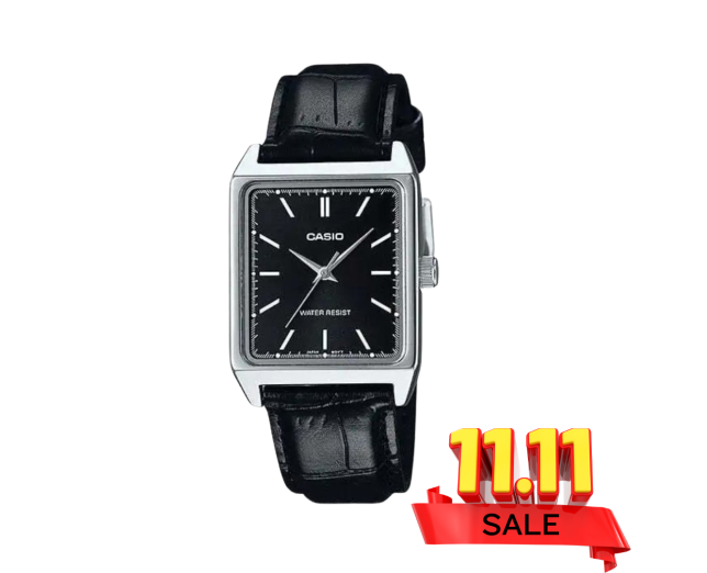 CASIO WRISTWATCH MODEL MTP V007L (BLACK)