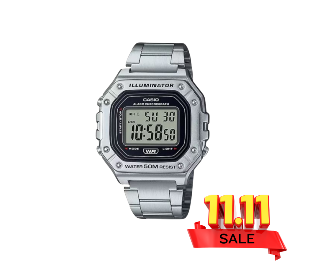 CASIO WRISTWATCH MODEL  W-218HD