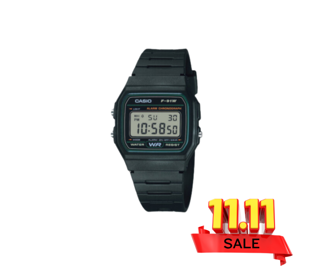 CASIO WRISTWATCH MODEL - F91W 3DG