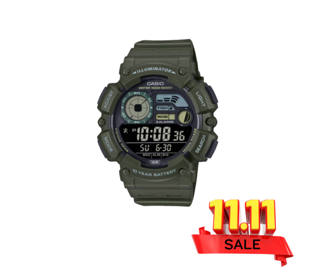 CASIO WRISTWATCH MODEL- WS-1500H 3BVDF