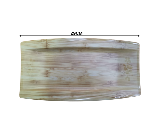 MELAMINE WOOD PLATE